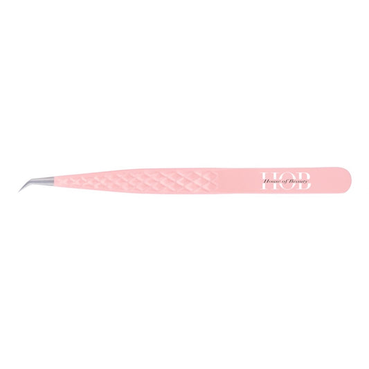 Hot Momma 45 Degree Short Nose Lash Tweezer