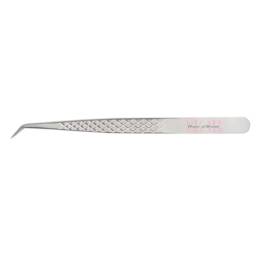 Aria 45 Degree Angle Short Nose Lash Tweezeer